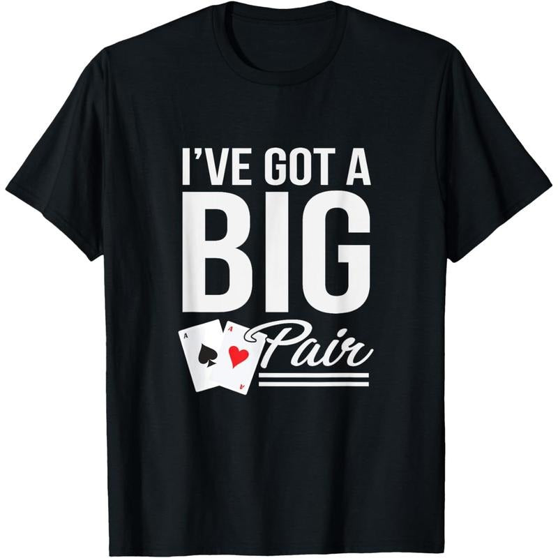 Funny Texas Hold Em Poker Vegas Casino card player T-Shirt made in usa