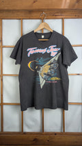 Vintage 1987 Texas Jam Festival Concert Band Tee Small Medium (1)