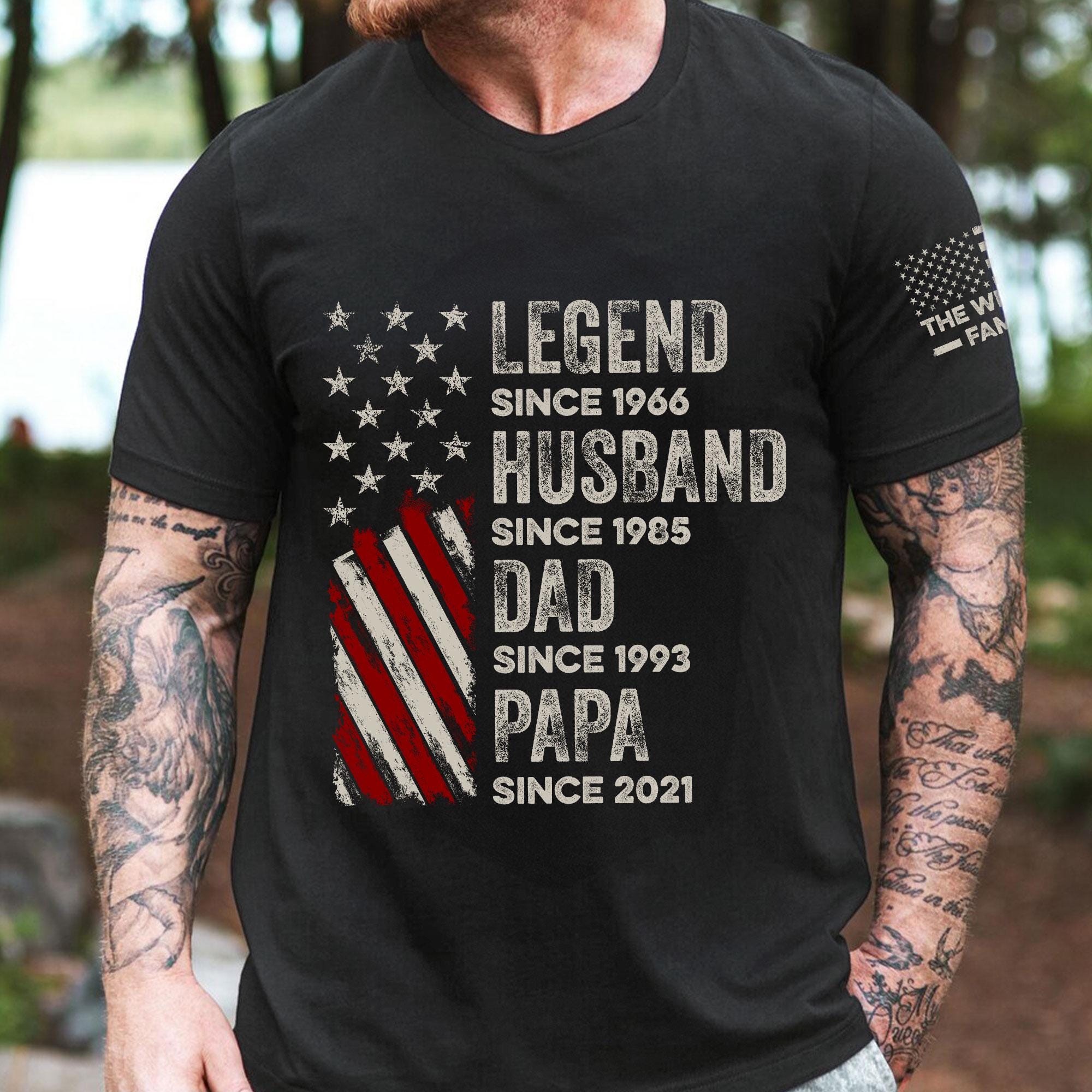 Personalized Legend Husband Dad Grandpa Custom Family Name July 4th Dad Dad America Father'S Day Dad (1)