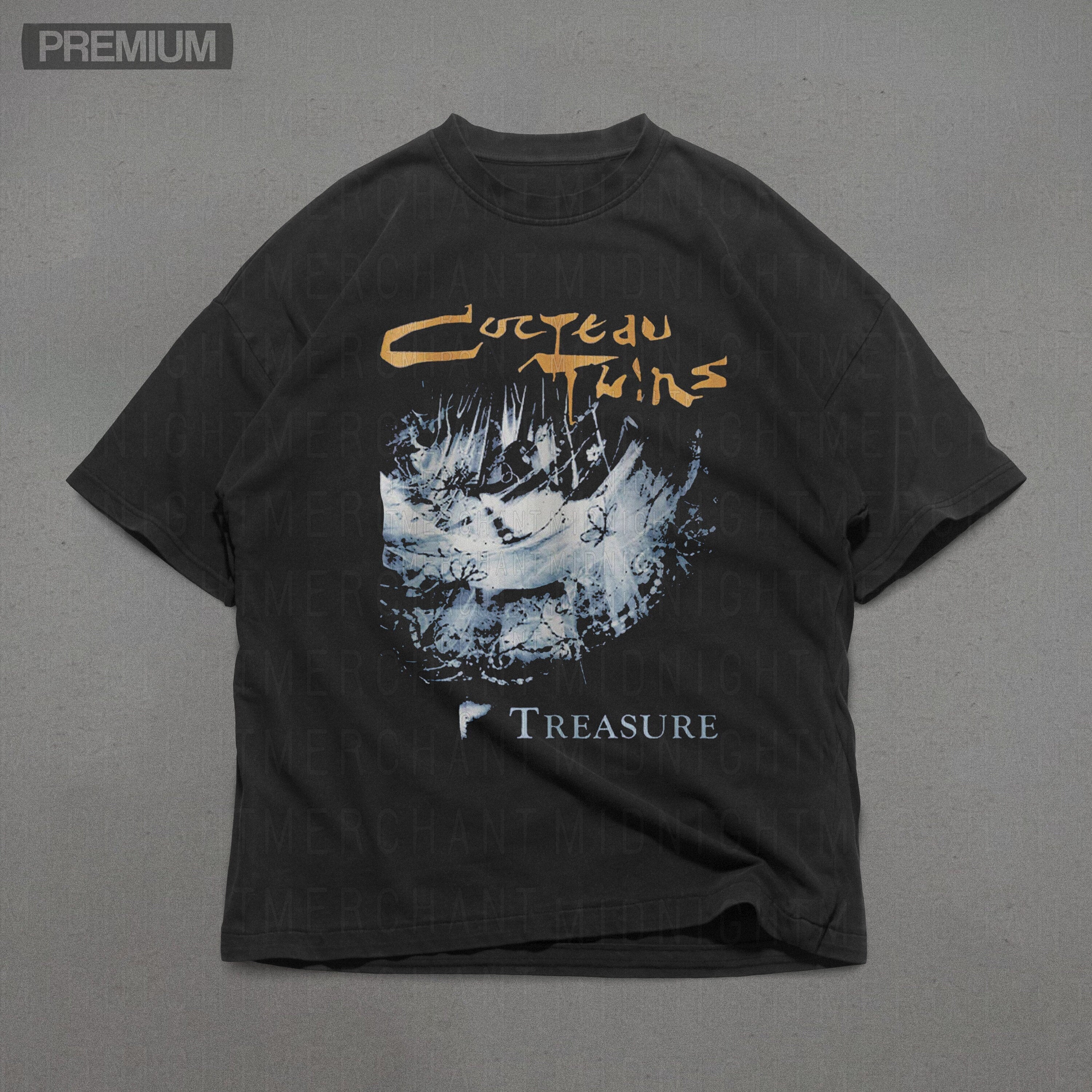 Cocteau Twins Comfort Colors 90s Band Band Tees Treasure Album Tee Shoegaze (1)