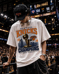 York Knicks Champions Tee 2026 Nba Finals Trophy City Skyline (1)