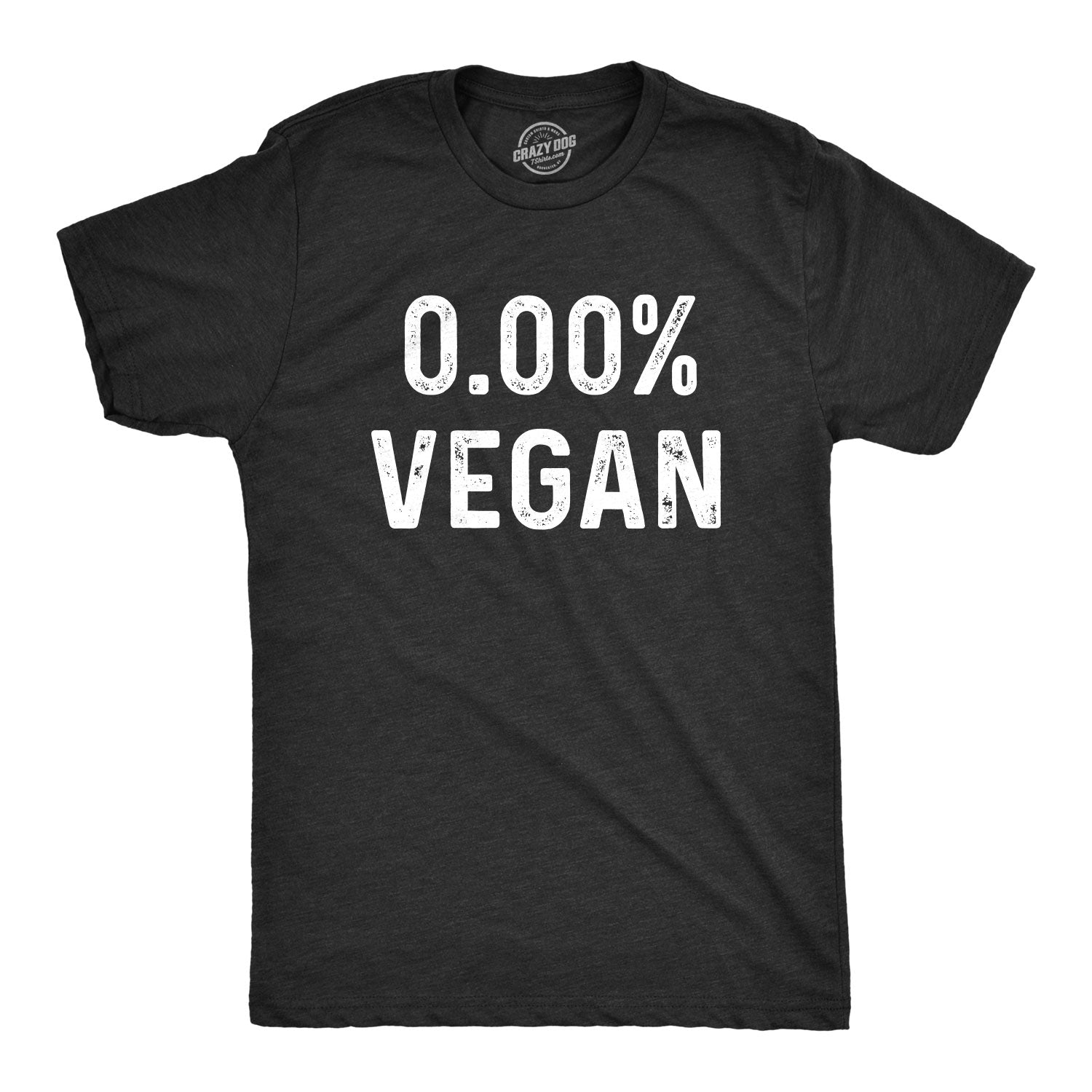 0.00% Vegan Men's T Shirt