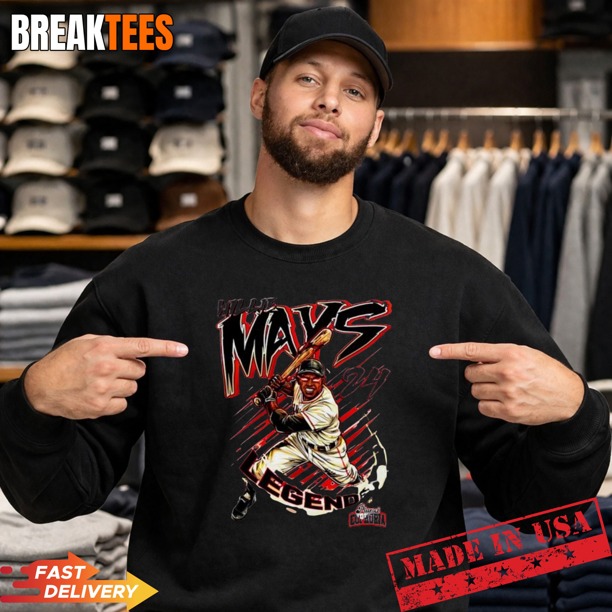 Willie Mays MLB Legend number 26 t-shirt