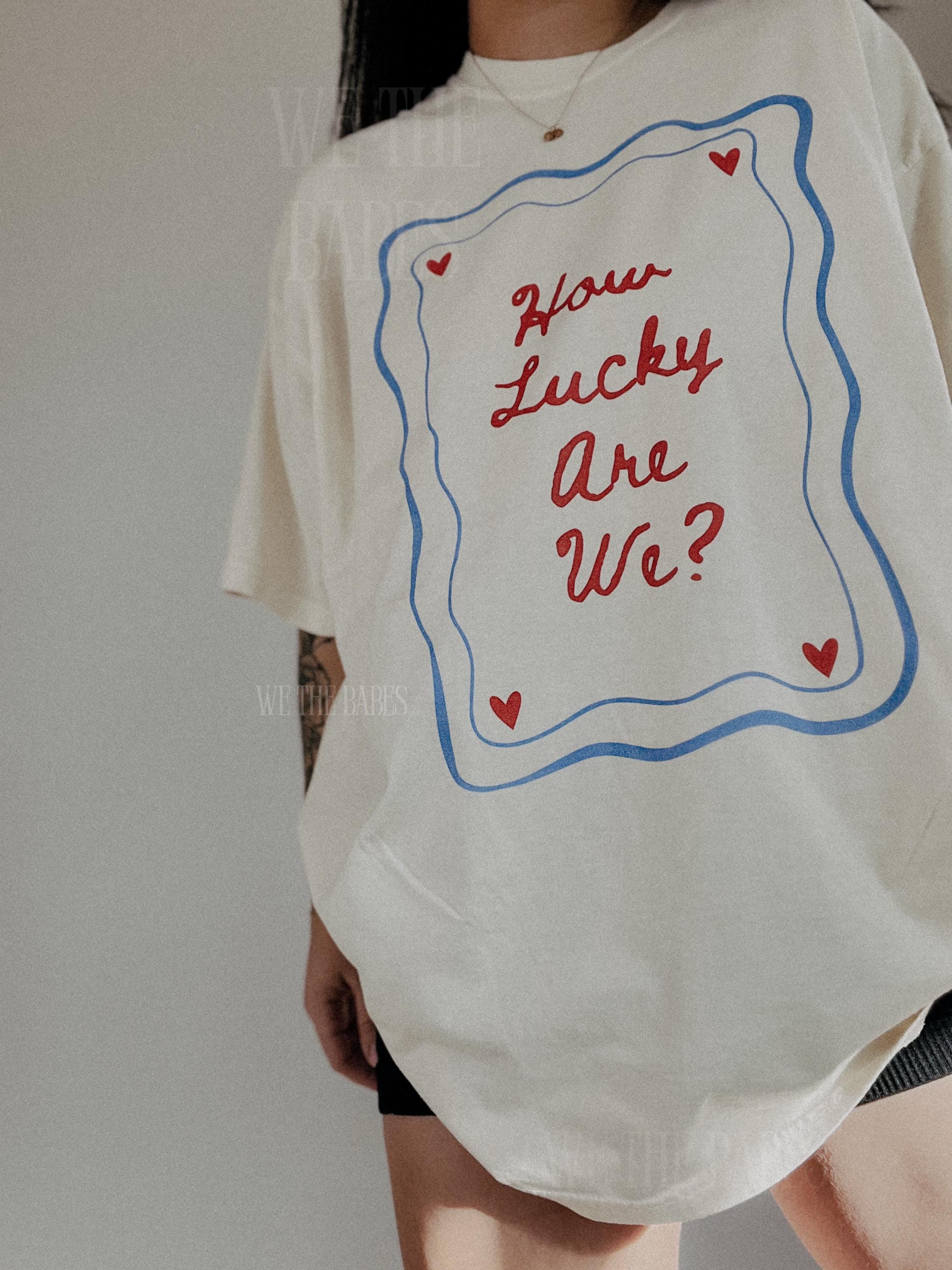 Lucky Wedding Honeymoon Valentines Day Comfort Colors Unisex T-shirt, Sweatshirt, Hoodie (2)