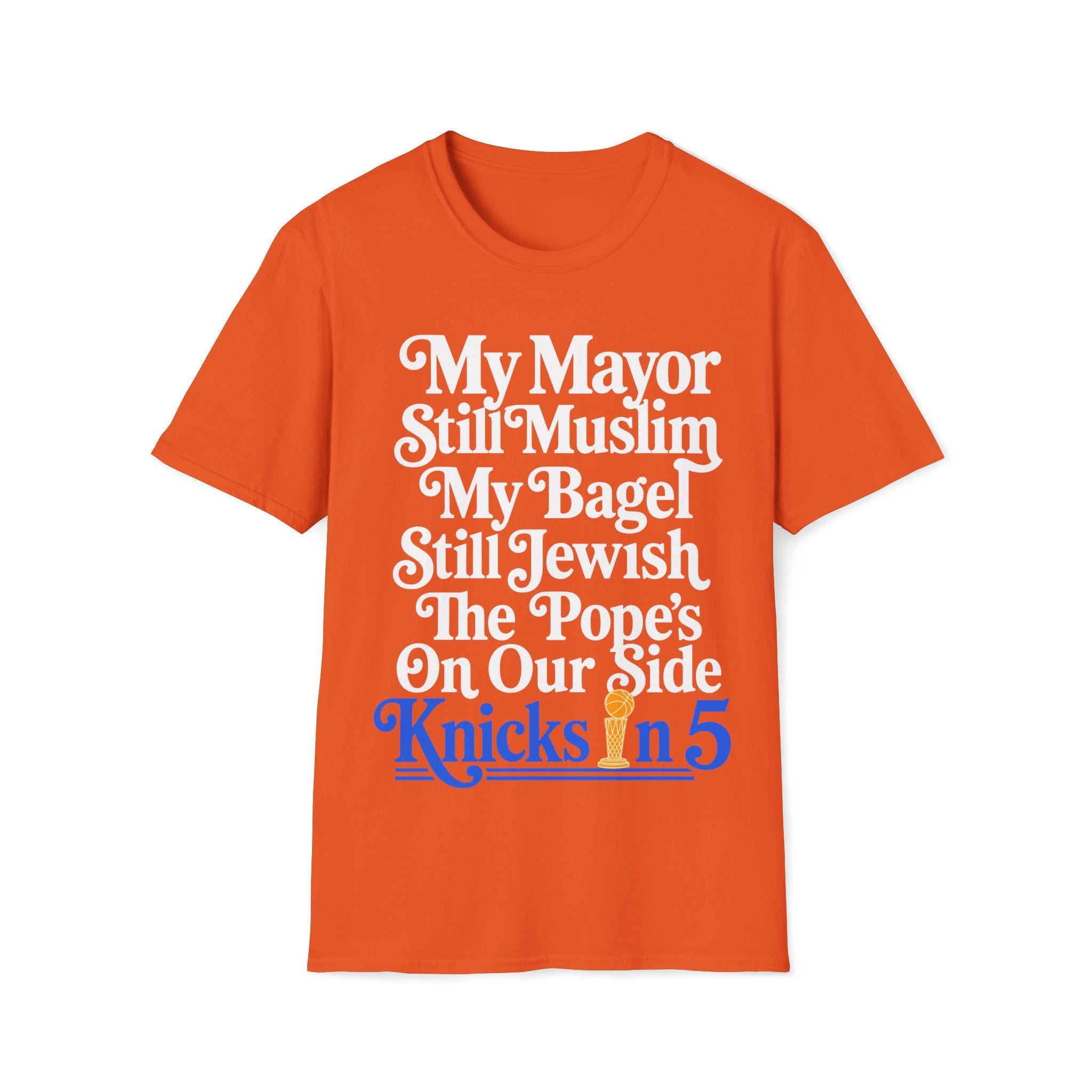 Mayor Still Muslim Bagel Still Jewish Pope'S Side Knicks (2)