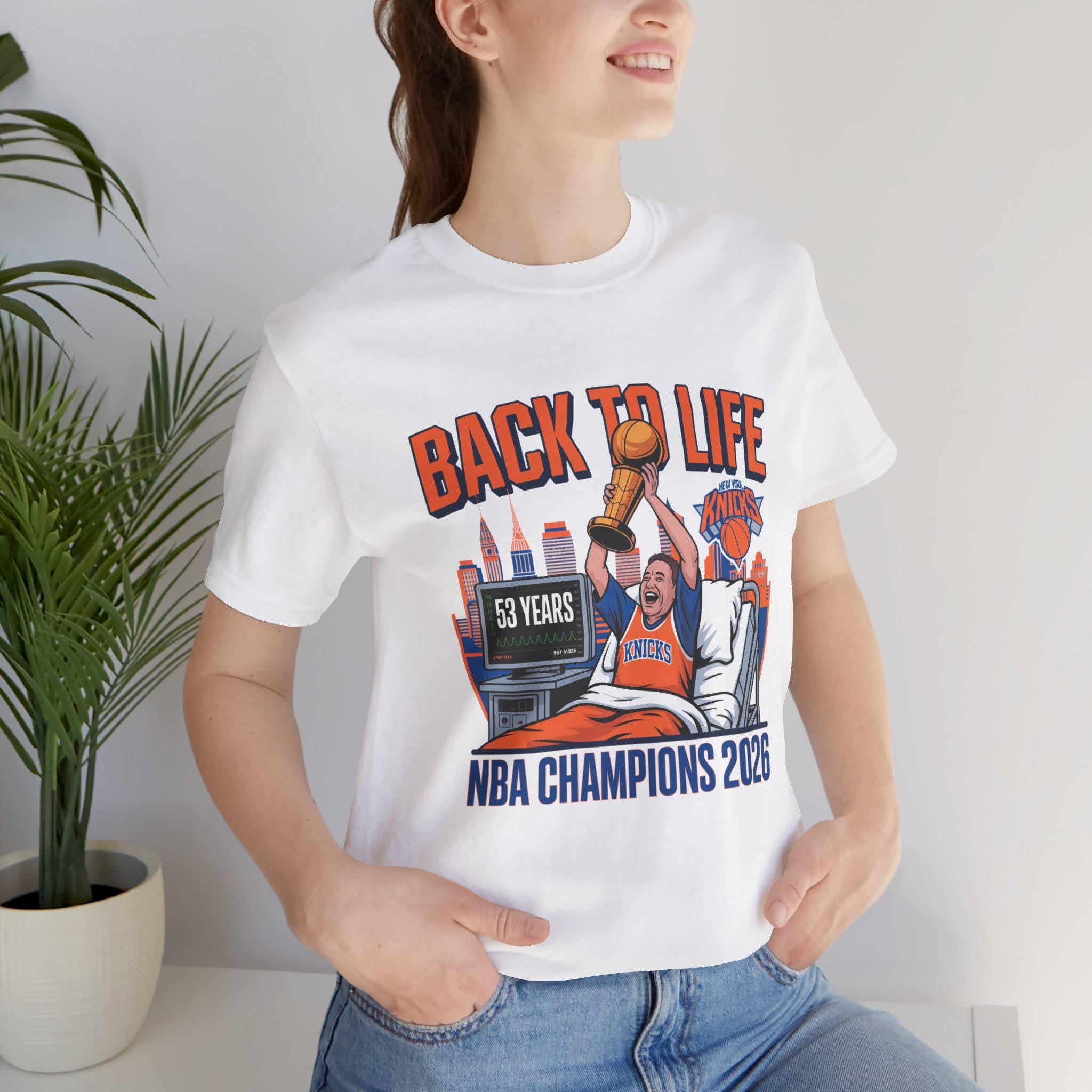 Back Life Knicks Nba Champions 2026 After 53 Years Celebration York Knicks (2)