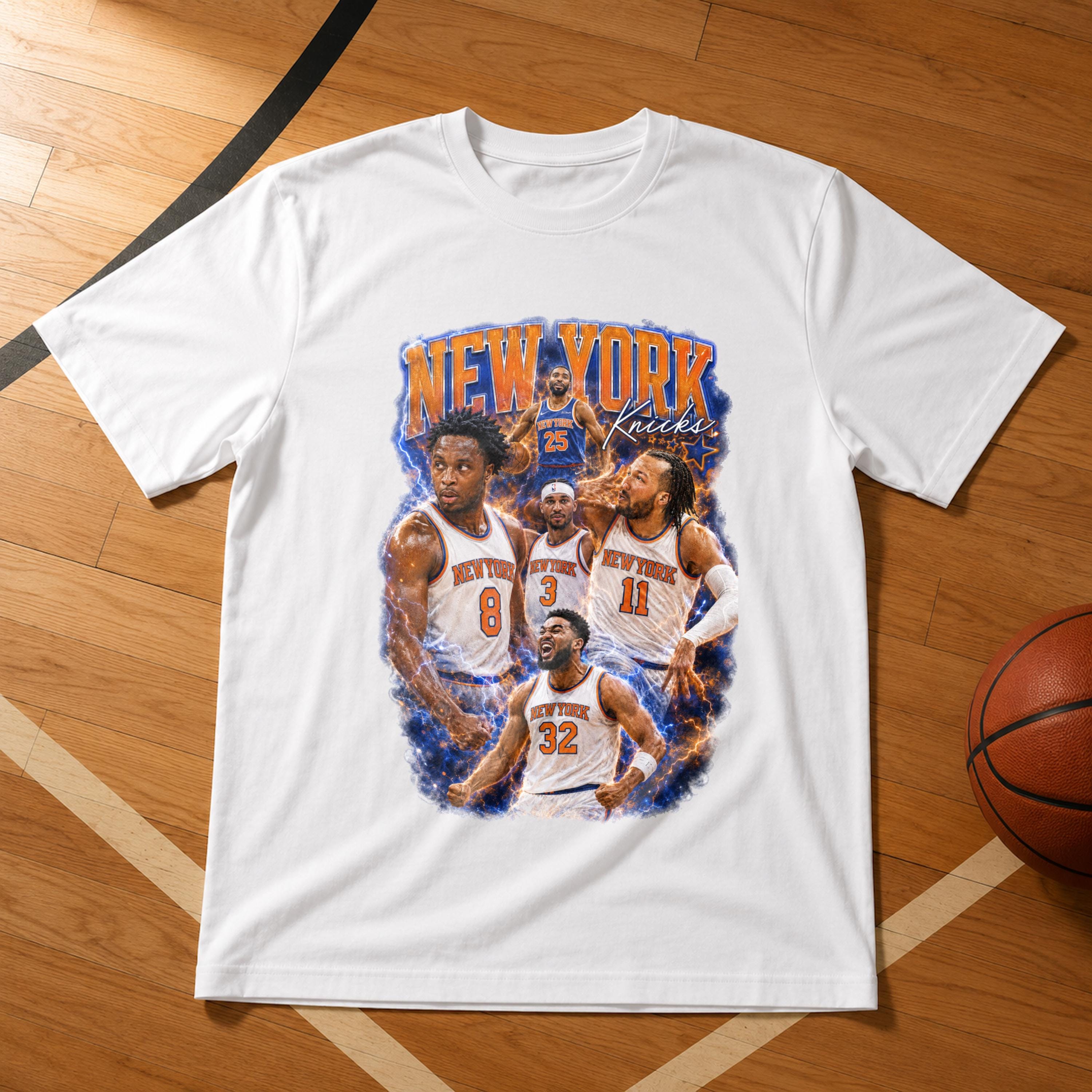 York Knicks Tee Jalen Brunson Josh Hart Og Anunoby Towns Finals Ny Hoops Knicks York Knicks Nba Finals (2)
