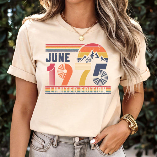 1976 Birthday 50th Birthday Retro Vintage Husband Wife Unisex T-shirt, Sweatshirt, Hoodie (2)