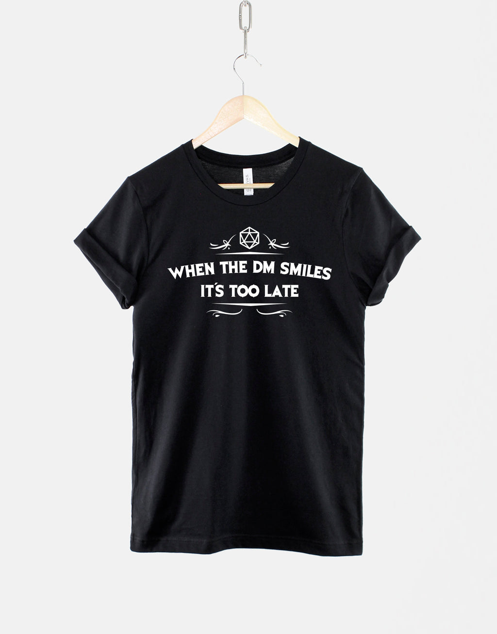 Dm Smiles Dnd Dungeons Dragons Quote Tee Dungeon Master (2)