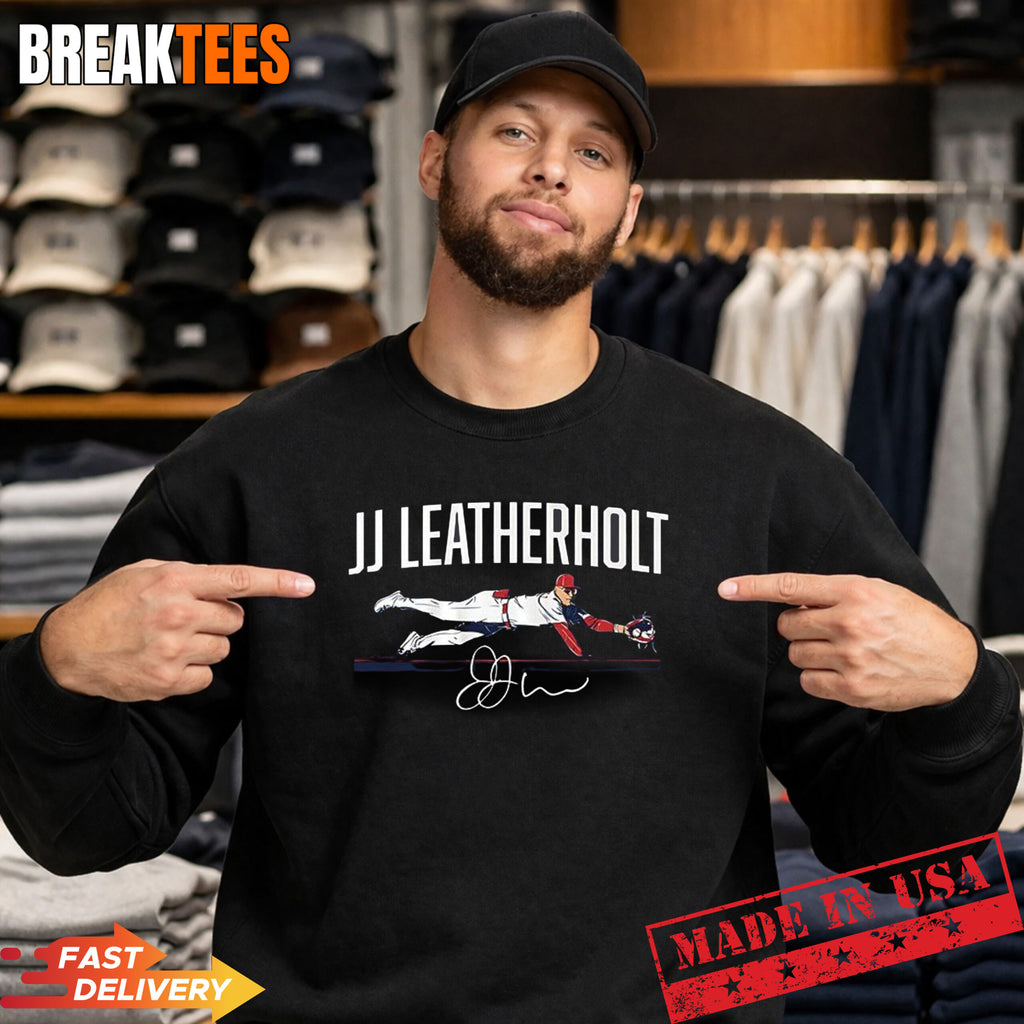 JJ Wetherholt St. Louis Cardinals MLB Leatherholt signature t-shirt