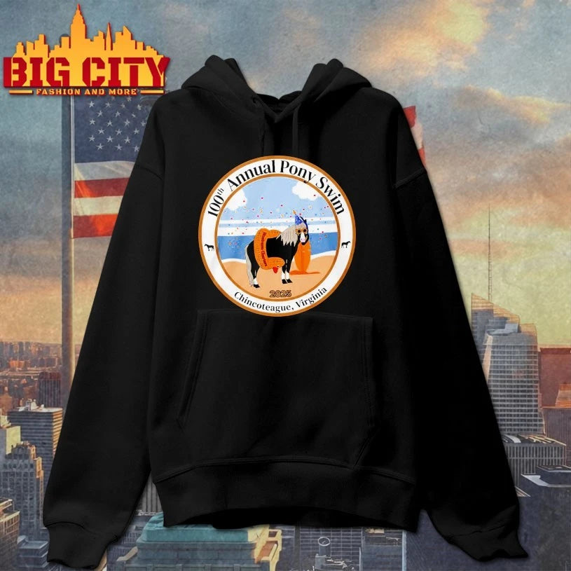 100Th Annual Pony Swim Chincoteague Virginia 2025 shirt