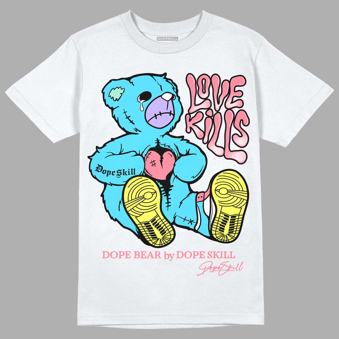 Candy Easter Dunk Low DopeSkill T-Shirt Love Kills Graphic - clothing by FluxTees.com (Image 1)