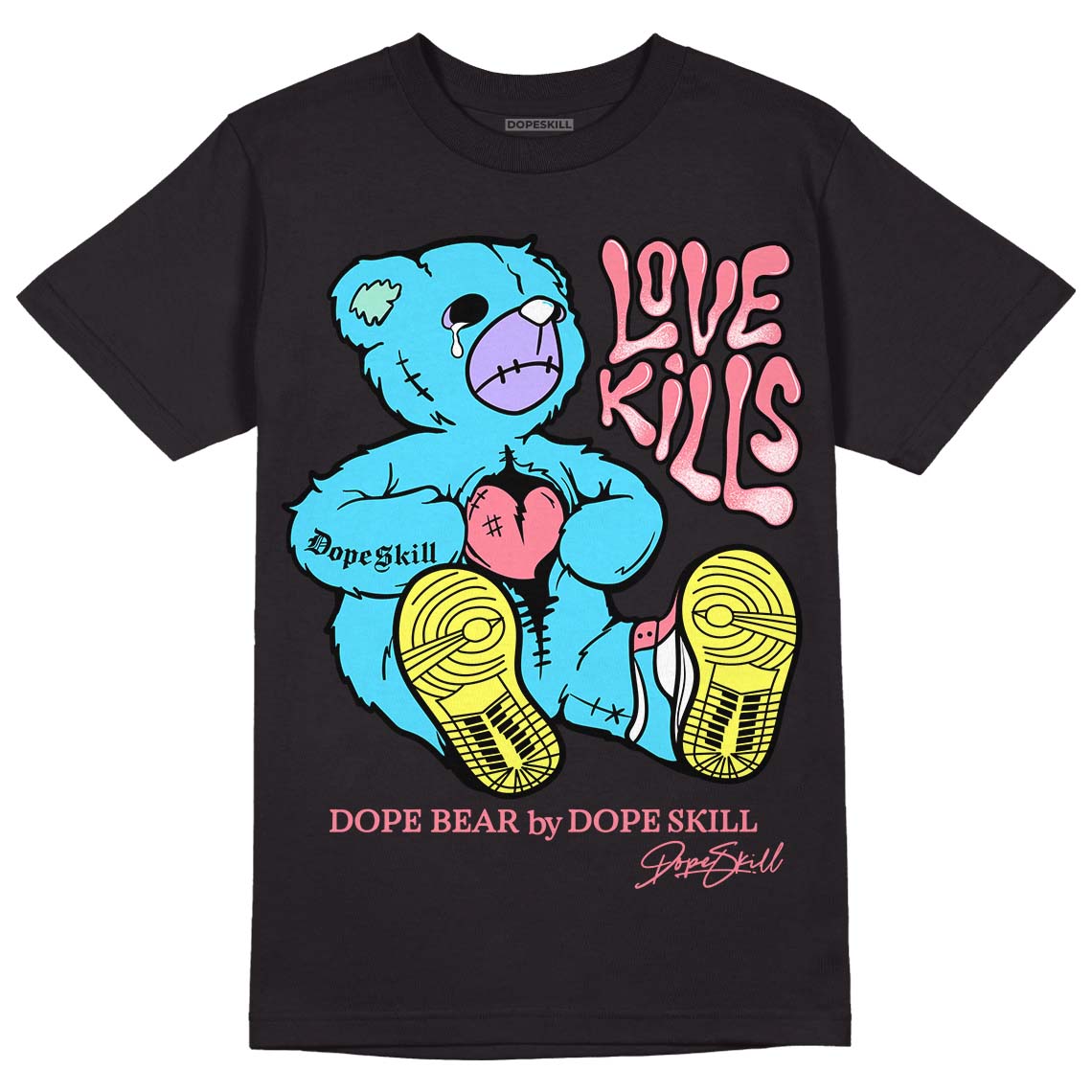 Candy Easter Dunk Low DopeSkill T-Shirt Love Kills Graphic - clothing by FluxTees.com (Image 2)