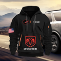 Dodge Durango Personalized Quarter Zipper Unisex Hoodie