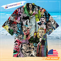 1950’s Horror Comics Collage Hawaiian Shirt