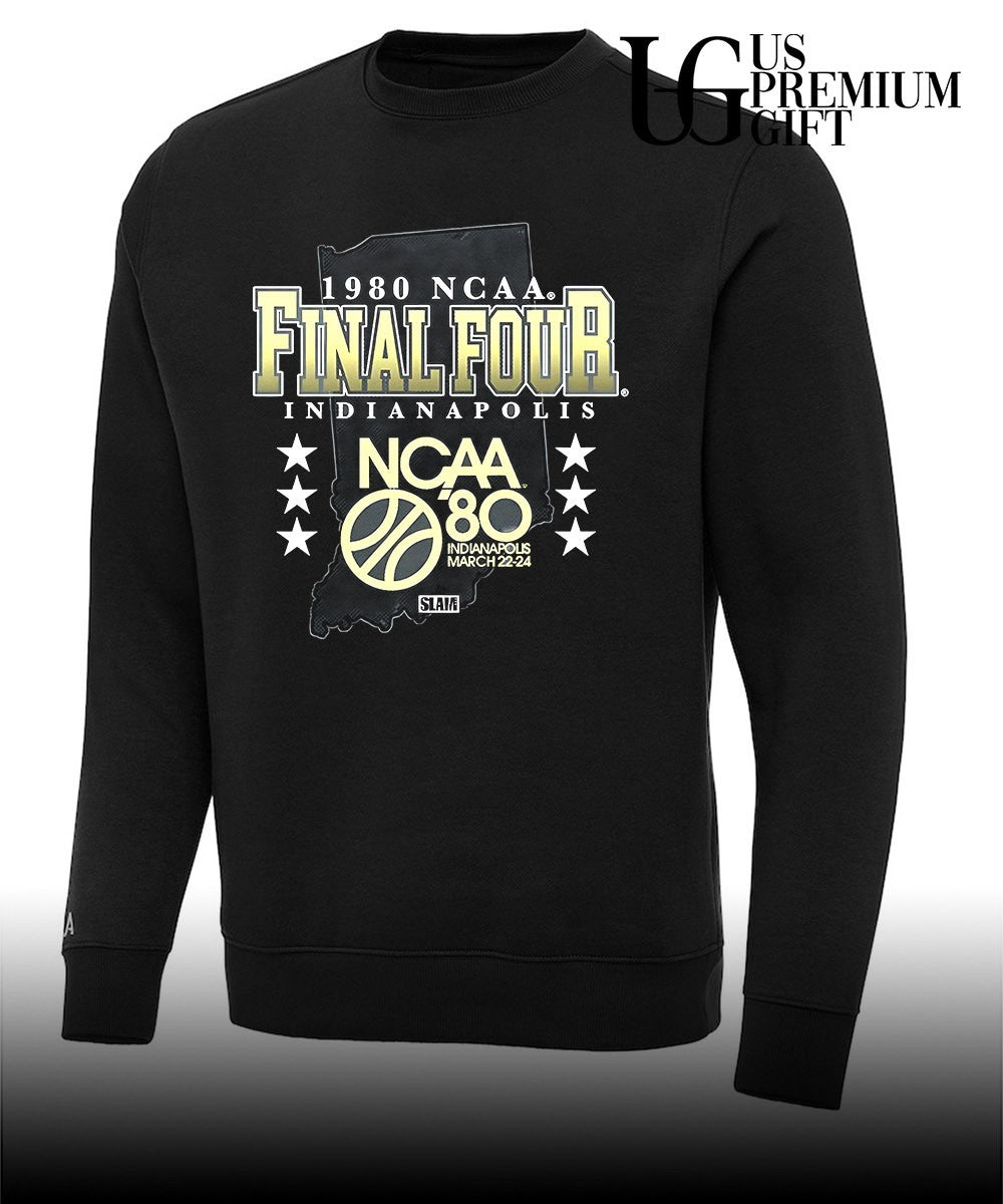 1980 NCAA Final Four Indianapolis logo shirt