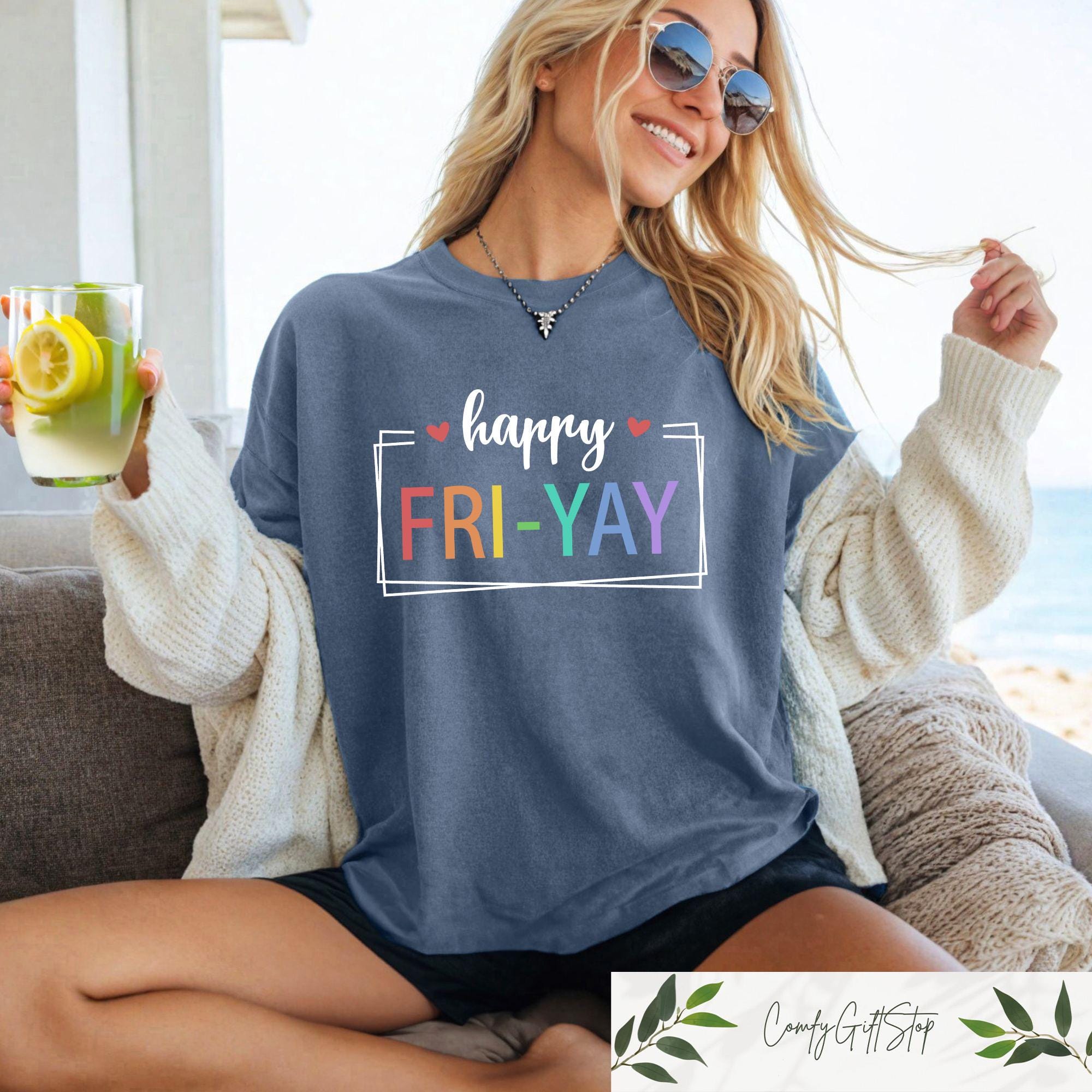 Fri-Yay Teacher Tee Friyay Teacher Teacher Teacher Teacher Friday Weekend Sweater (3)