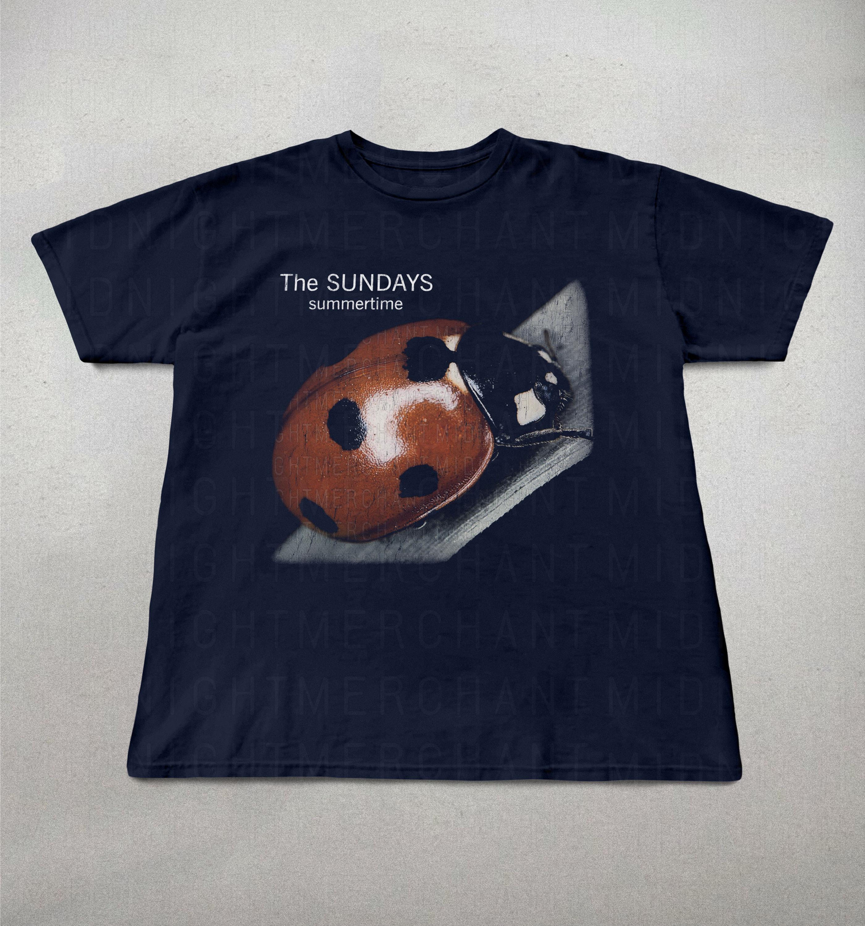 Sundays Retro 90s Band Tees Sundays Sundays Band Tee Unisex T-shirt, Sweatshirt, Hoodie (3)