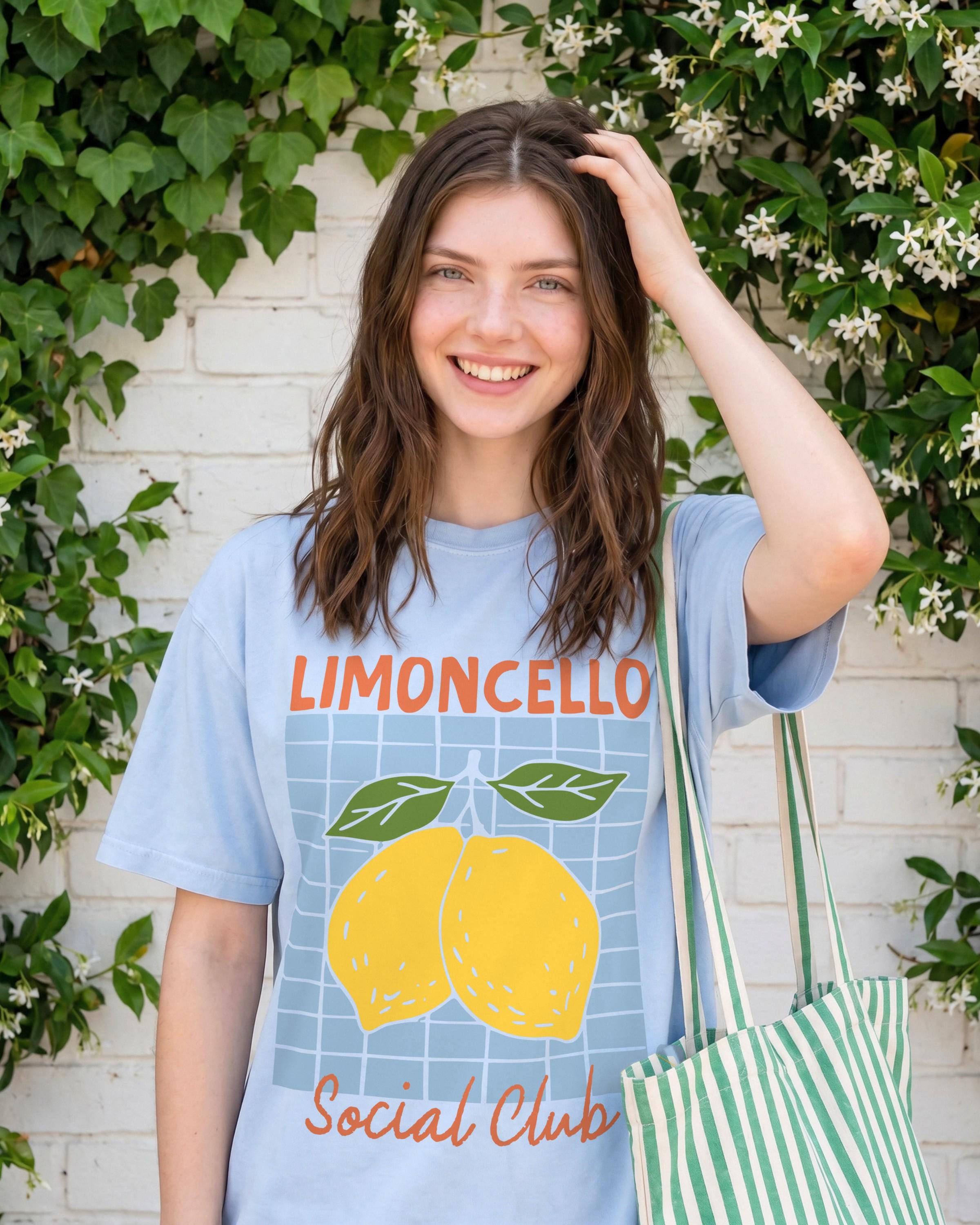 Limoncello Social Club Amalfi Lemon Comfort Colors Italian Summer (3)