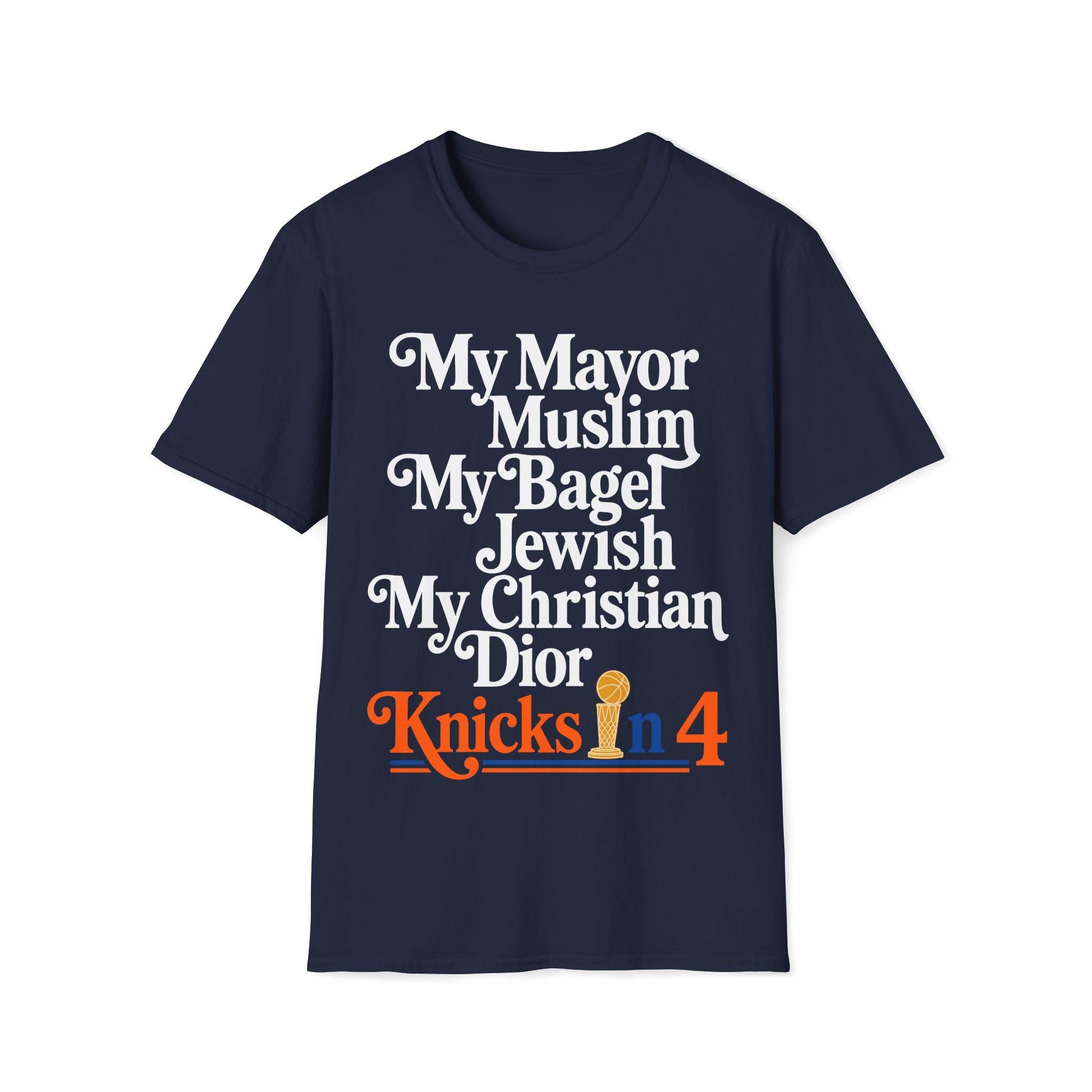 Mayor Muslim Bagel Jewish Knicks Quote Unisex T-shirt, Sweatshirt, Hoodie (3)