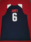 2019 World Cup USA Team Basketball # 6LeBron James Style 4