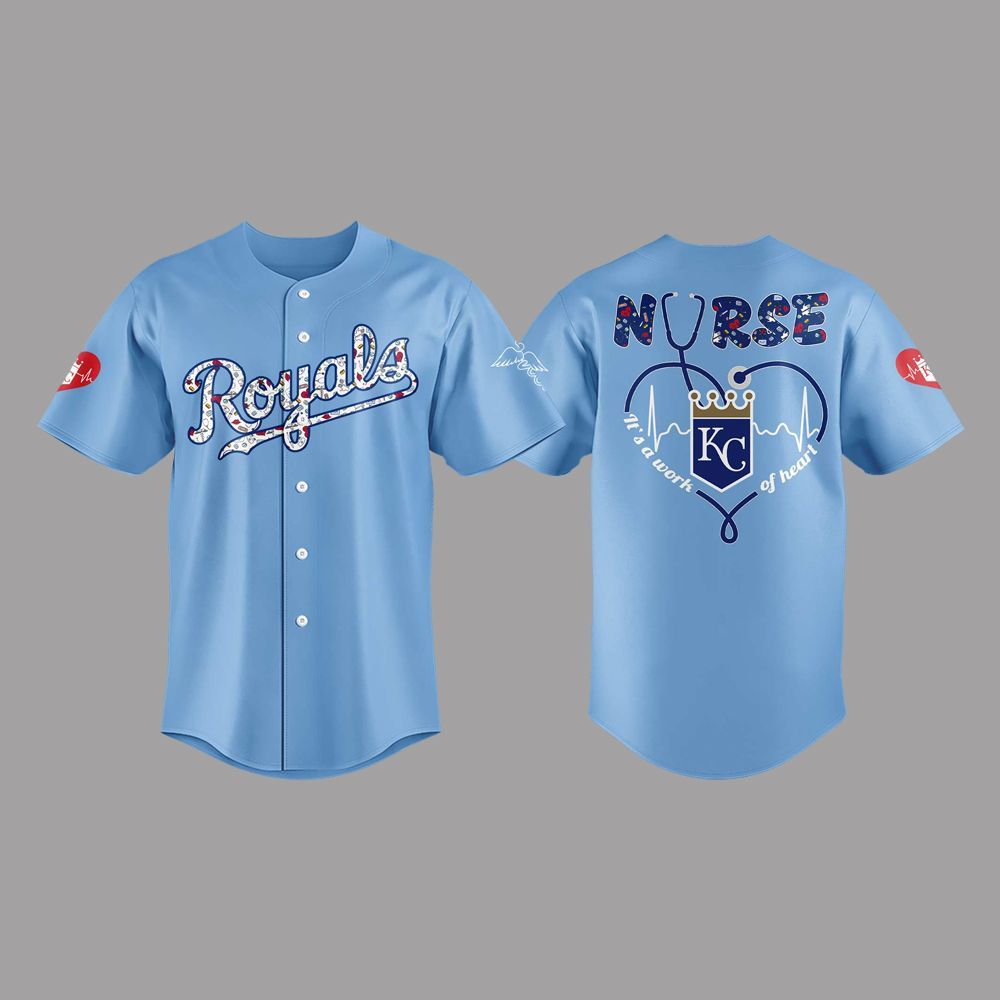 2025 City Royals Nurses Night Baseball Jersey - Grishko.com