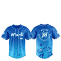 2025 Miami Marlins Happy Father Day Baseball Jersey Combo - Grishko.com