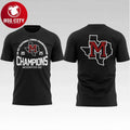 2025 Muenster ISD Champions Football State Championship Two Sided Shirt