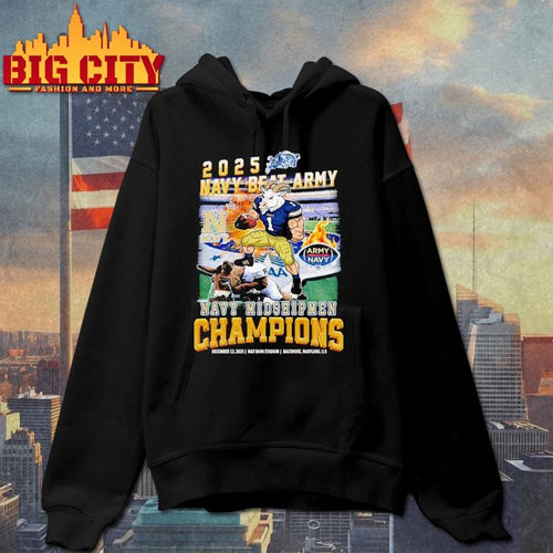 2025 Navy Beat Army Champions Navy Midshipmen Vintage Shirt