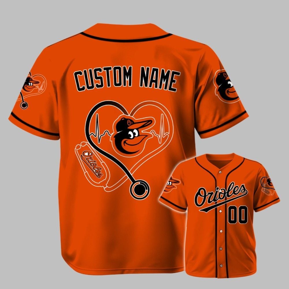 2025 Orioles Nurse Heartbeat Jersey - Grishko.com