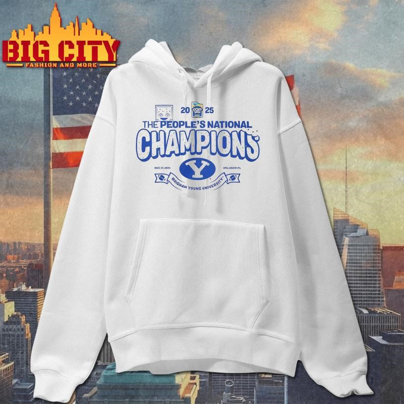 2025 Pop Tarts Bowl BYU Cougars The People’s National Champions shirt