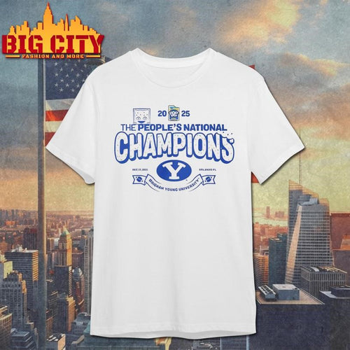 2025 Pop Tarts Bowl BYU Cougars The People’s National Champions shirt