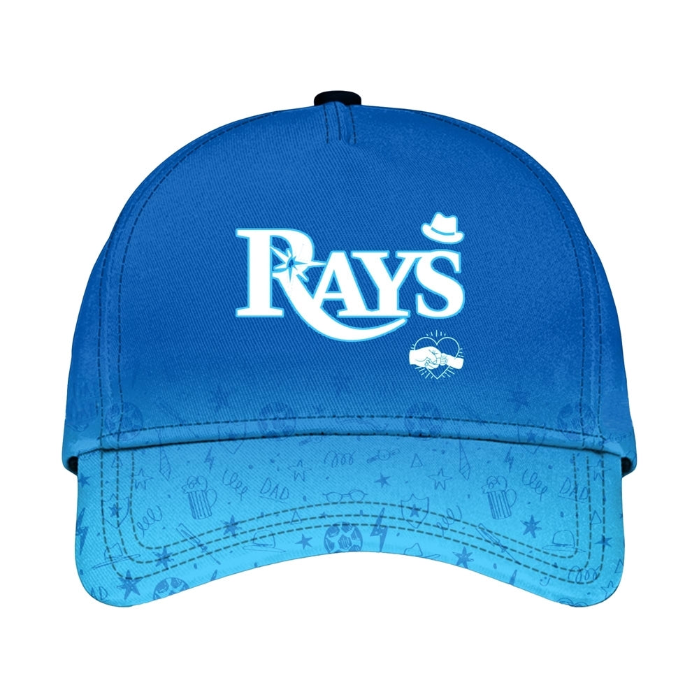2025 Tampa Bay Rays Happy Father Day Baseball Jersey Combo - Grishko.com