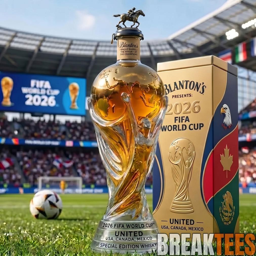 2026 FIFA World Cup Special Edition Whiskey Bottle