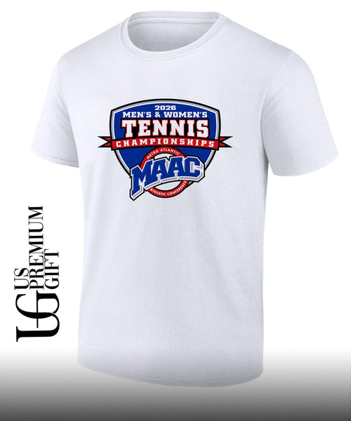 2026 Men’s and Women’s Tennis Championships MAAC logo shirt