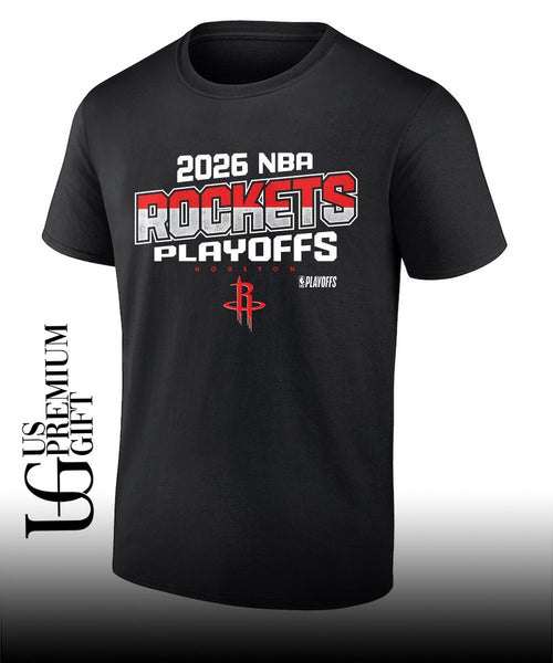 2026 NBA Playoffs Houston Rockets basketball shirt