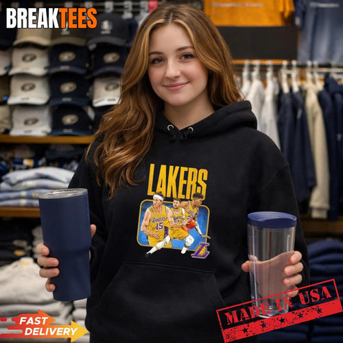 2026 NBA Playoffs Trio Los Angeles Lakers T-Shirt