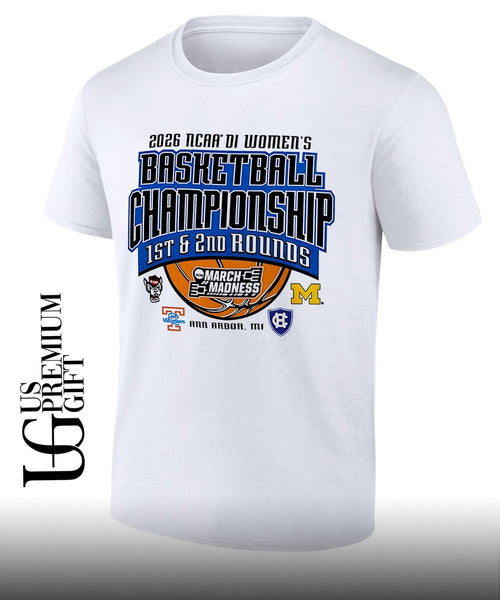 2026 NCAA D1 Women’s Basketball 1st and 2nd Rounds Marche Madness shirt
