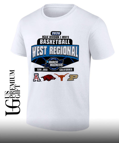 2026 NCAA Division 1 Men’s basketball Midwest Regional March Madness Sweet 16 San Jose California shirt