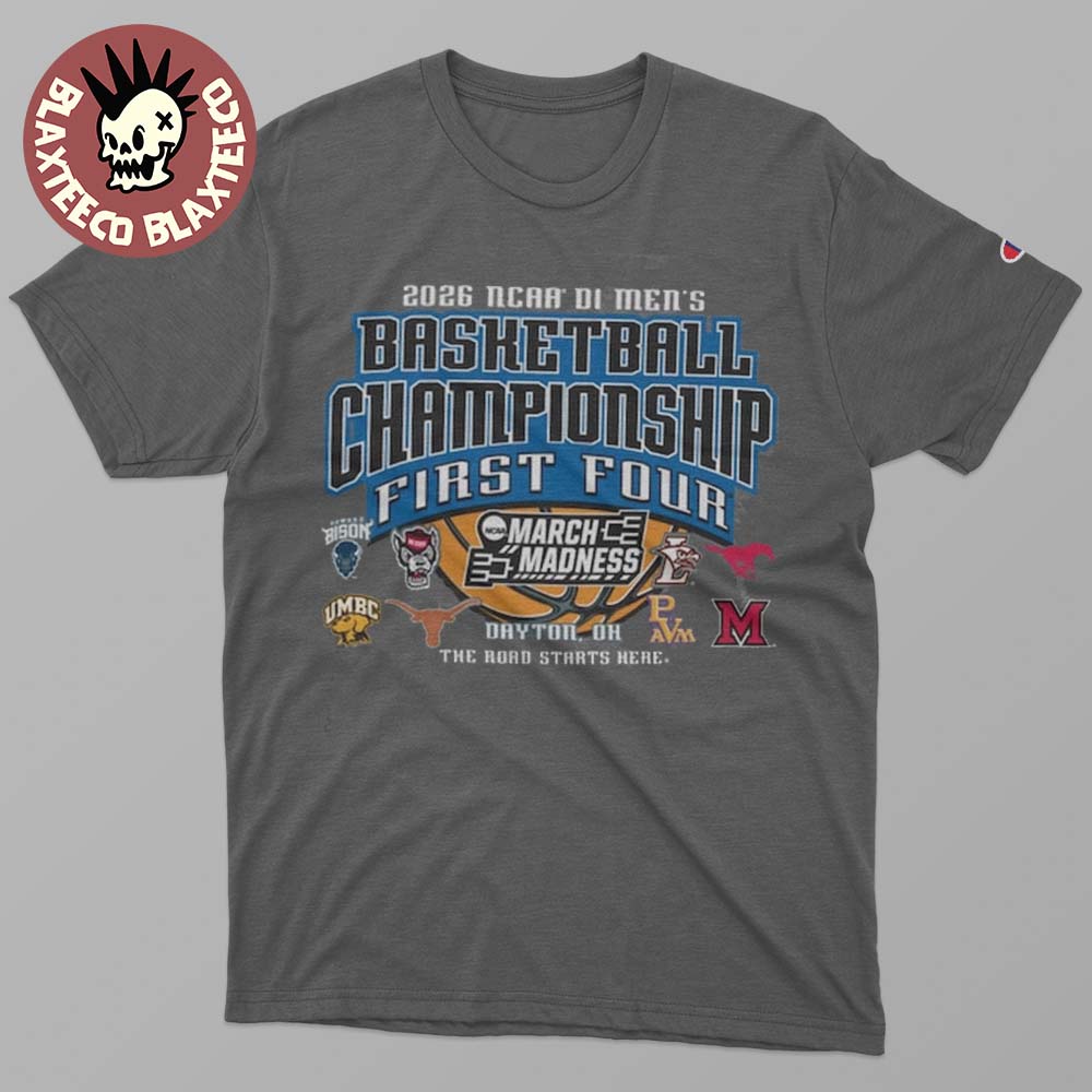 2026 NCAA Division I Men’s Basketball Championship March Madness First Four Dayton Ohio T-Shirt