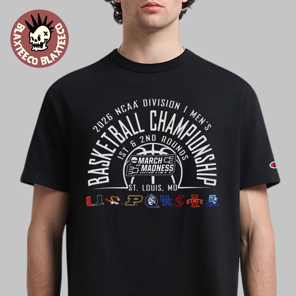 2026 NCAA Division I Men’s Basketball Championship March Madness St. Louis Missouri T-Shirt