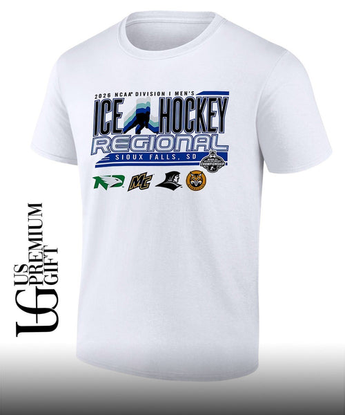 2026 NCAA Division I Men’s Ice Hockey Regional Sioux Falls shirt