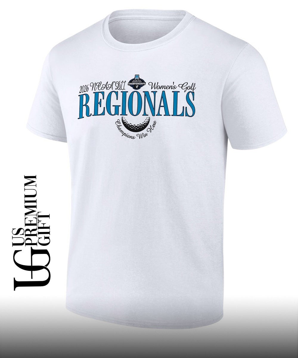2026 NCAA Division II Men’s Golf Regionals Champions Win Here shirt