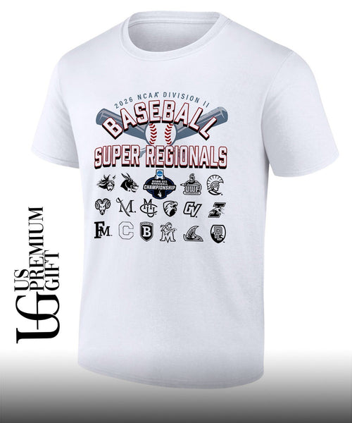 2026 NCAA Division II Super Regionals logo shirt