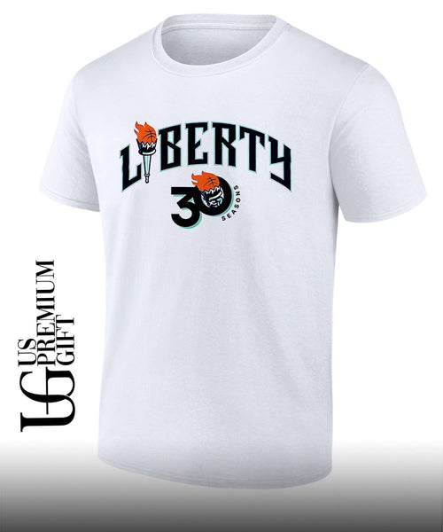 2026 New York Liberty Anniversary 30 Seasons Of Lighting It Up shirt