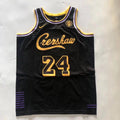 #24 Bryant crenshaw jersey black Style 2