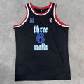 #6 pat three mafia jersey black Style 9
