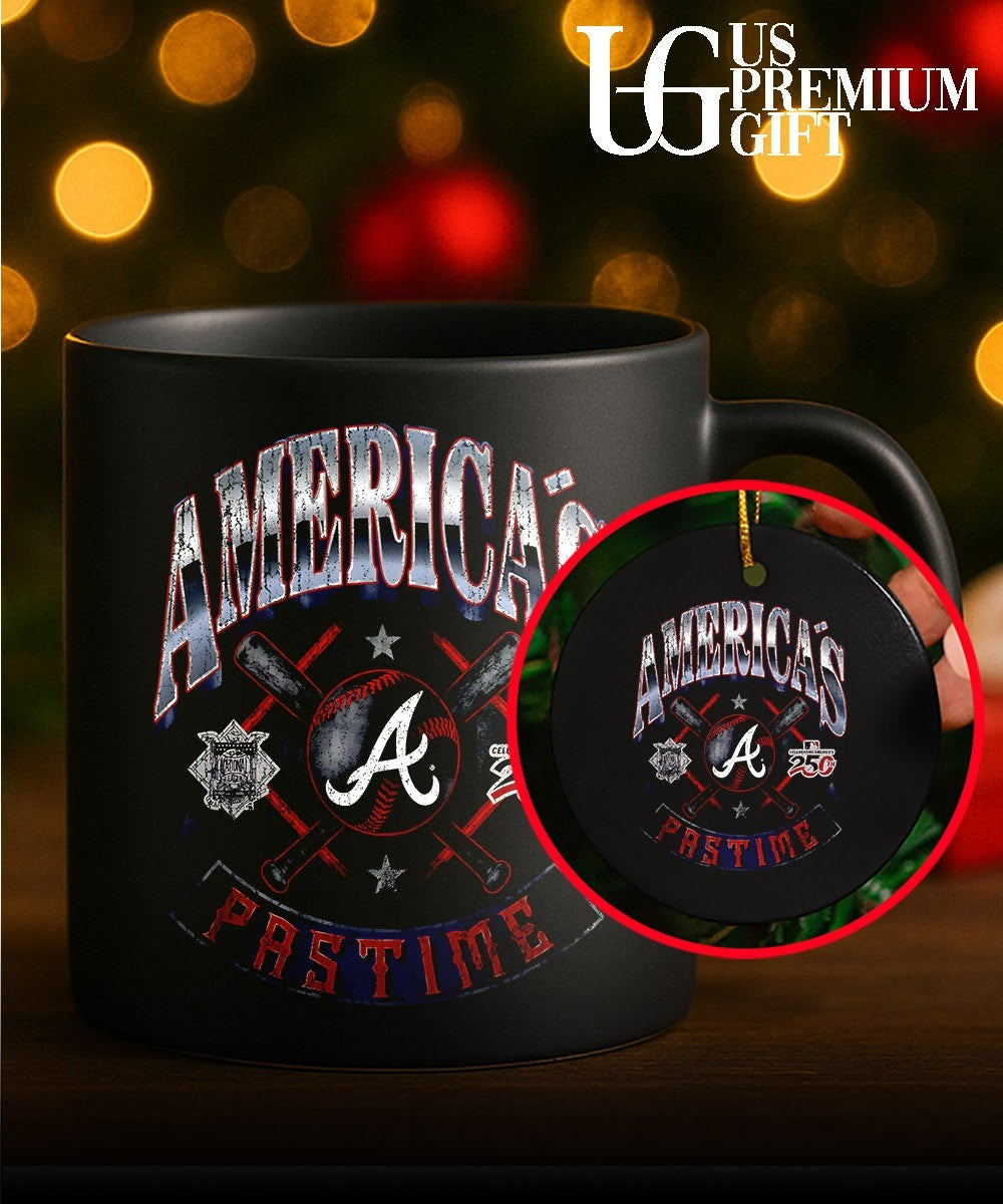 Atlanta Braves baseball Americana 250th Pastime celebrating logo shirt
