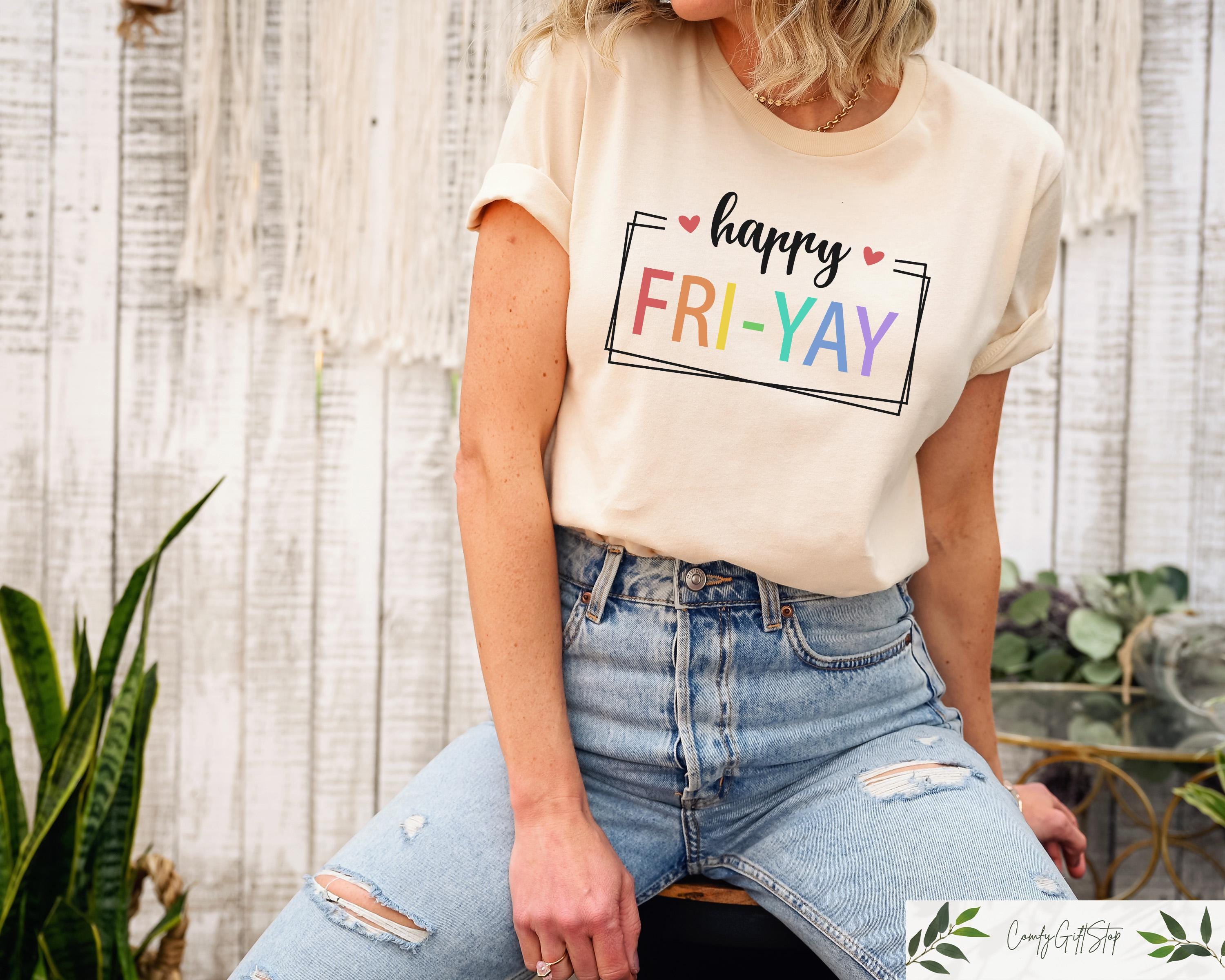 Fri-Yay Teacher Tee Friyay Teacher Teacher Teacher Teacher Friday Weekend Sweater (4)