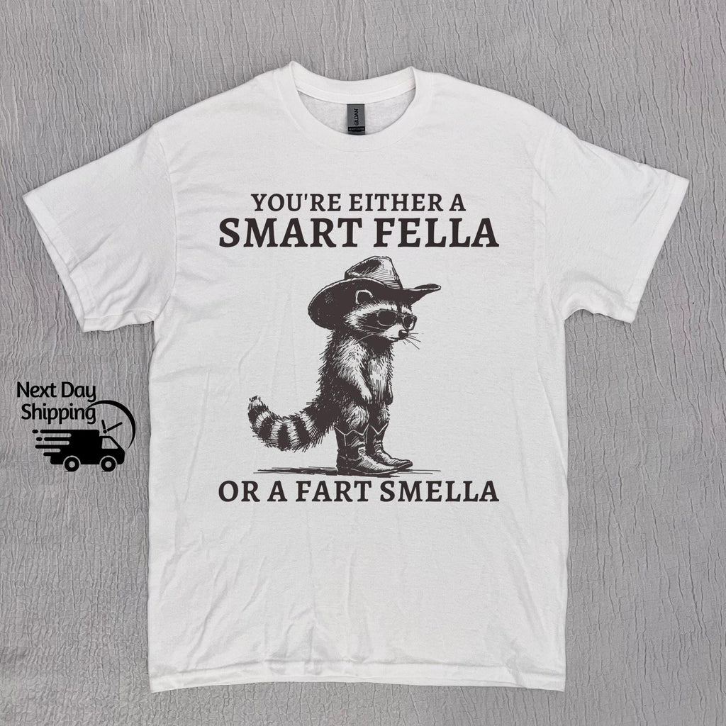 Retro Smart Fella Raccoon 90s Raccoon Vintage Vintage 90s Washed Vintage Distressed (4)
